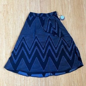 Eva Franco Textured A Line Skirt. (Anthropologie )